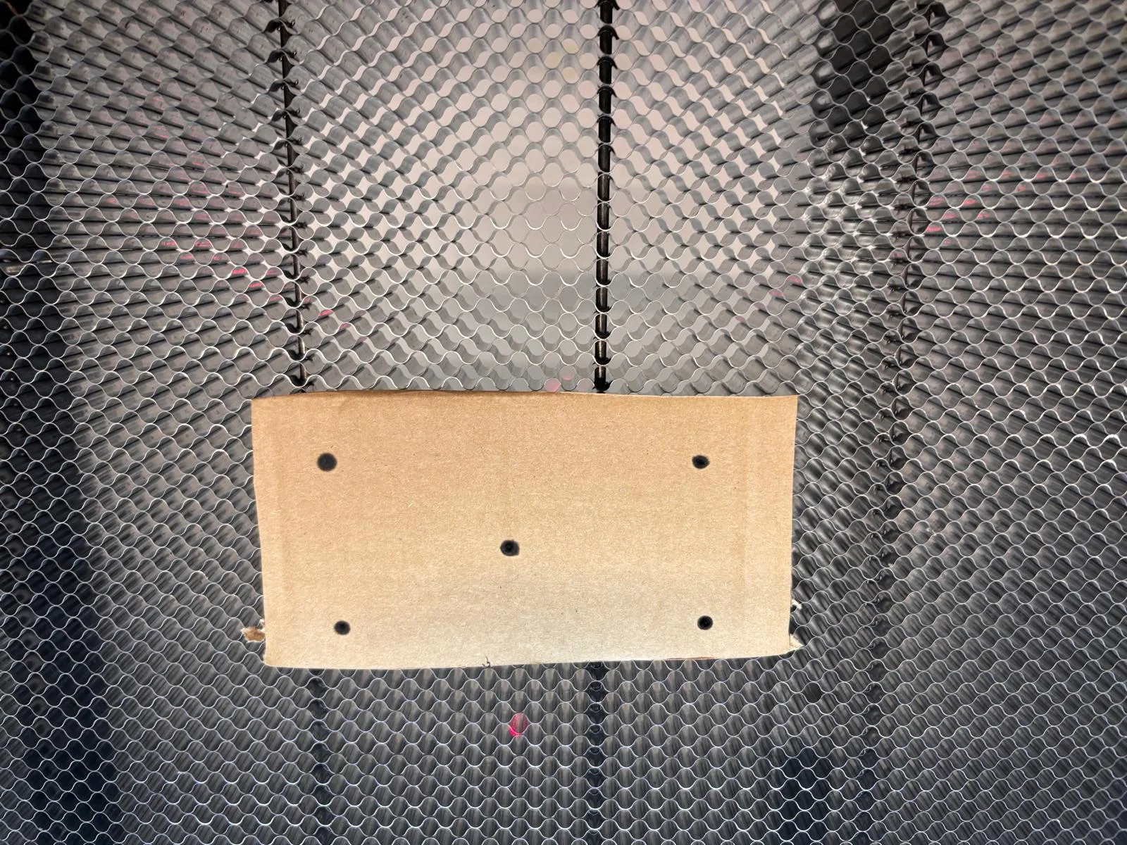 Laser Strahltest und Diagnose